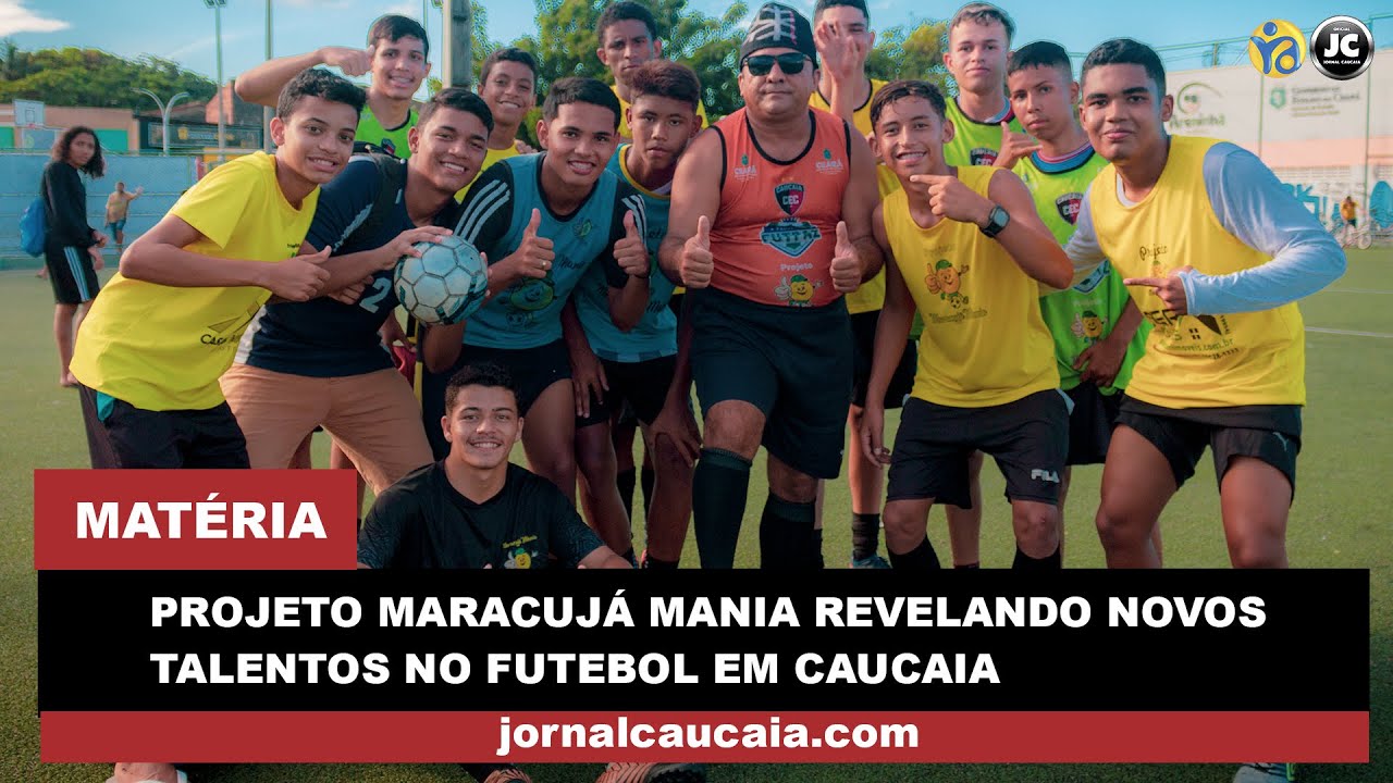 Projeto Maracujá Mania revelando novos talentos no futebol em Caucaia