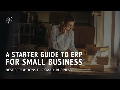 A Starter Guide to ERP for Small Business