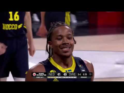 Melwin Pantzar 28pts vs Netherlands