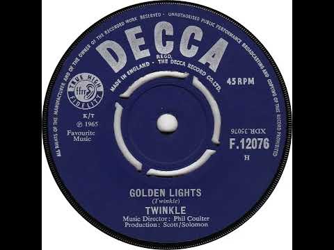 UK New Entry 1965 (46) Twinkle - Golden Lights
