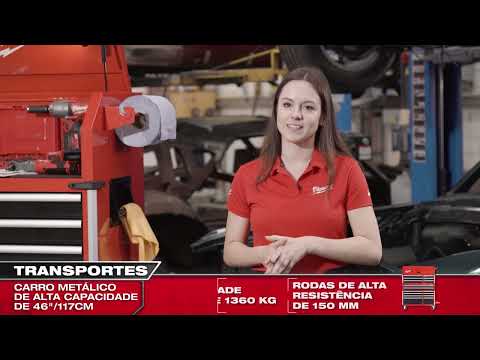 Инструментальная тележка MILWAUKEE 46? / 117 см, 10 полок (1 шт.) 4932478852 Инструментальная тележка MILWAUKEE 46? / 117 см, 10 полок (1 шт.) 4932478852