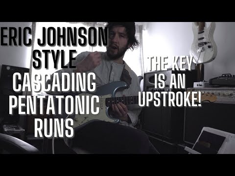 You NEED to learn the SECRET to Eric Johnson Cascading Pentatonics