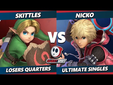 Sweet Spot 8 Top 8 - skittles (Young Link) Vs. Nicko (Shulk) Smash Ultimate - SSBU