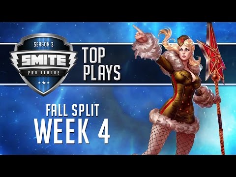 SMITE Pro League 2016 - Week 4 Top Plays (Fall Split)