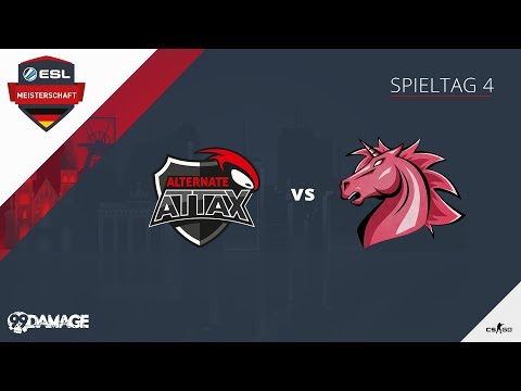 CS:GO - ALTERNATE aTTaX vs Unicorns of Love - ESL Frühlingsmeisterschaft 2019 - Tag 4 - Overpass