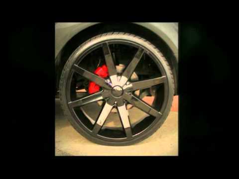 Ford Territory rolling 24" KMC Slide Wheels