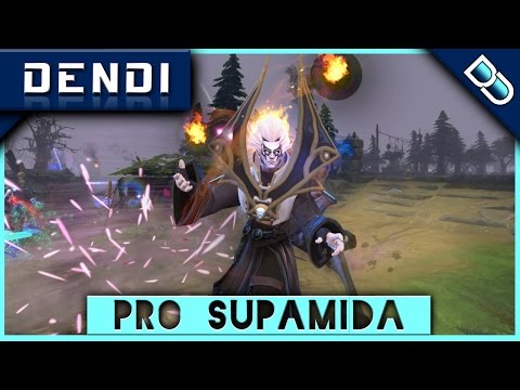 Dendi Invoker ✪ PRO SUPAMIDA Game ✪ DOTA2