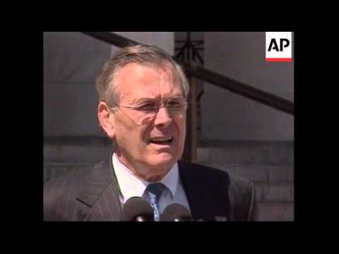 Rumsfeld comments on Al-Qaida top operative's arrest