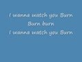 Papa roach - Burn lyrics 
