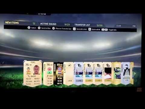 Fifa 15 Booooom TIF Robben in a pack!!!