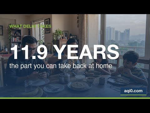 Delhi Takes 11.9 Years Off Your Life. Here's the Part You Can Actually Fix.