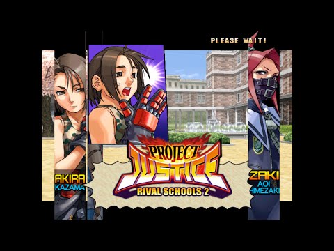 Project Justice: Rival Schools 2 (DC) - Akira Story Mode Playthrough