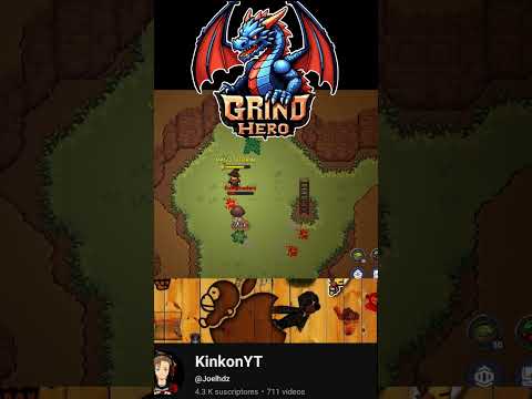 grind hero || segunda guía del mago || como subir rápido || #grindhero #kinkonyt #mmorpg