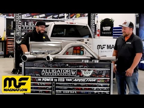 Magnaflow Exhaust Install on 5.3L GM Pickup *Sound Clips*