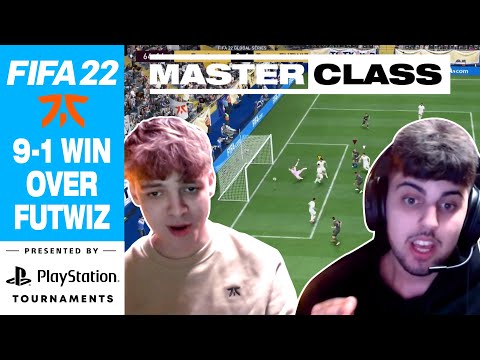 How We Beat FUTWIZ 9-1 | FIFA 22 Ft. Fnatic Tekkz & Diogo