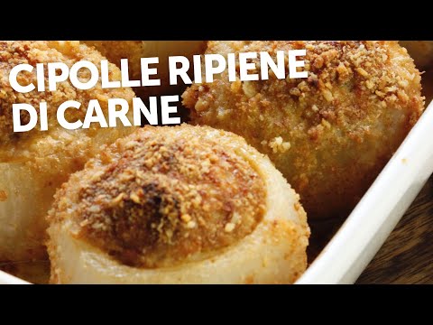 Se adori le cipolle questa ricetta fa per te! 🧅 Ripiene con carne sono buonissime 🤩