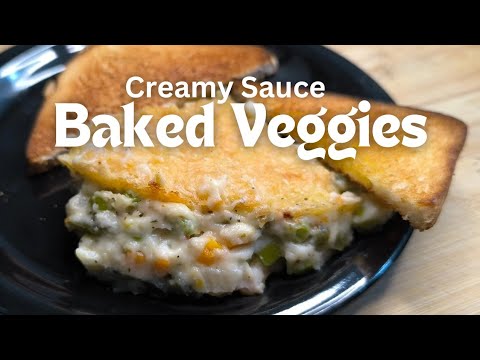 Creamy Baked Veggies with Parmesan Cheese • Veg Au Gratin • Must Try Recipe