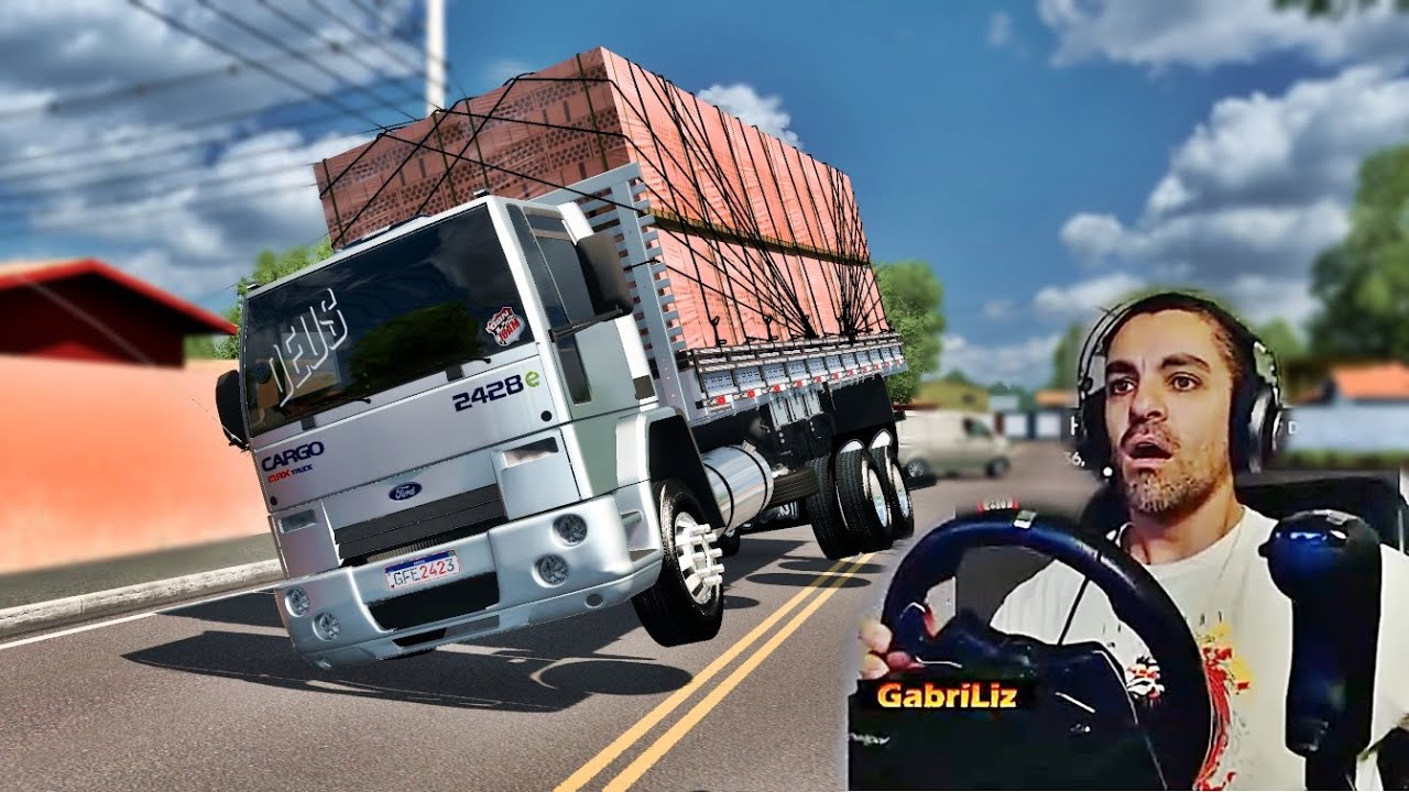 QUE PERIGO A SUSPENSÃO DESSE FORD CARGO - Vida de Caminhoneiro #229 - Euro Truck Simulator 2