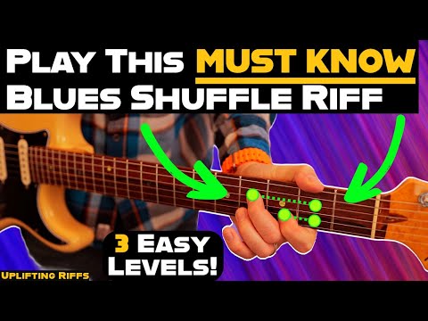 The MUST KNOW Blues Shuffle 6th Riff To Change Your Playing FOREVER