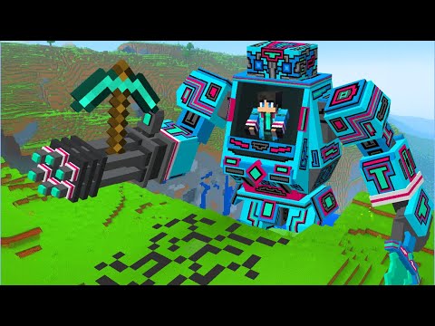 進化するロボットで10億ブロック壊すマインクラフト【 マイクラ / マインクラフト 】