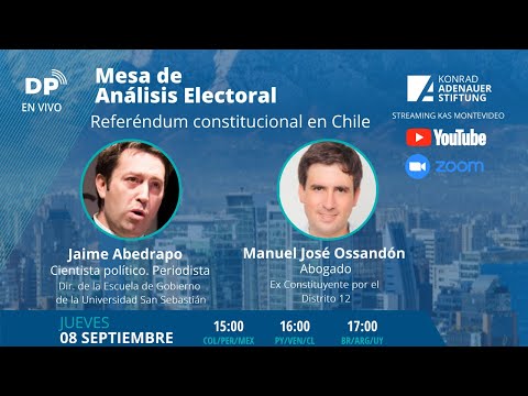 Mesa de Análisis Electoral - Plebiscito constitucional en Chile
