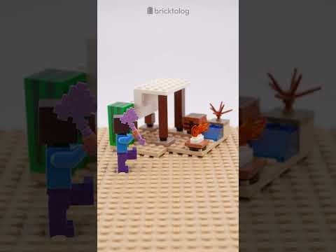 LEGO Minecraft 21251 Steve's Desert Expedition Speed Build