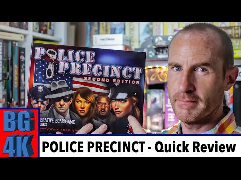 Police Precinct - Boardgames4K Review - Still Worth It?