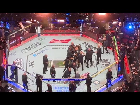 Махачев VS Порье: БЕЗУМИЕ В КЛЕТКЕ ПОСЛЕ ПОБЕДЫ ИСЛАМА / UFC 302