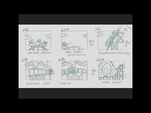 Happy Tree Friends TV Series Episode 1A - The Wrong Side of the Tracks - Storyboards
