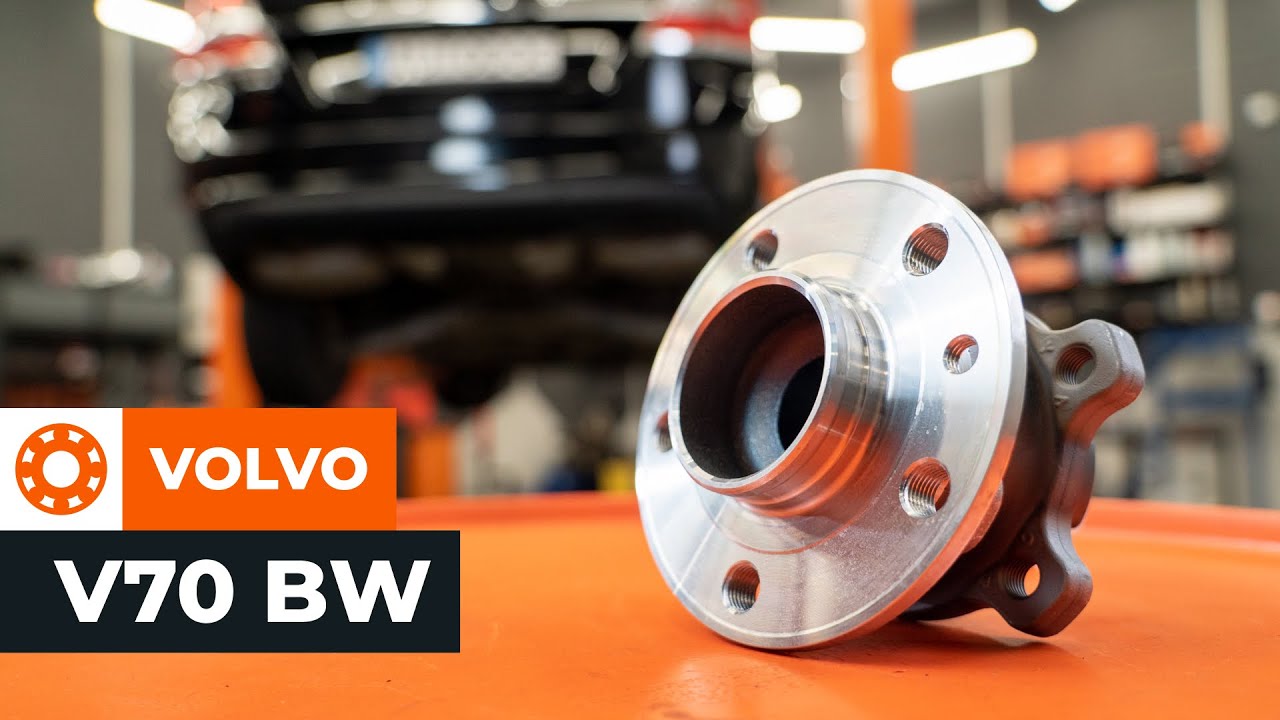 Ako vymeniť zadné ložisko kolesa na Volvo V70 BW – návod na výmenu