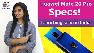 Huawei Mate 20 Pro Launch Date, Price in India, Review in Hindi, First Look, Specs, Features, Camera