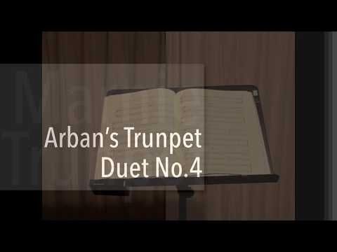 Arban's Duet for Trumpet(Cornet) No.4