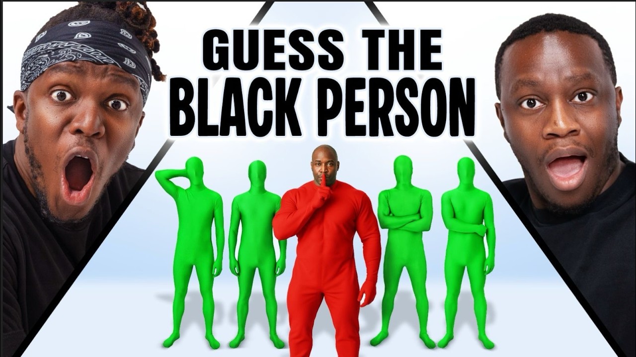 GUESS THE BLACK PERSON (ft. Deji)