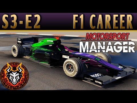 Motorsport Manager F1 Career S3E2 - GEARBOX PROBLEMS!