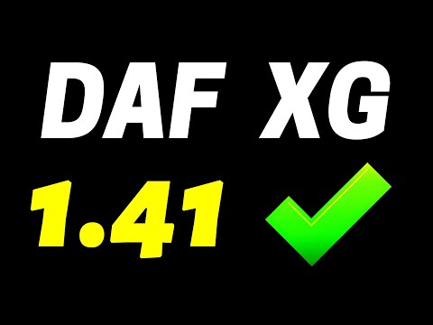New DAF Now In 1.41 | New Truck: DAF XG/XG+ Compatible With 1.41 Experimental Beta + Convoy Updates