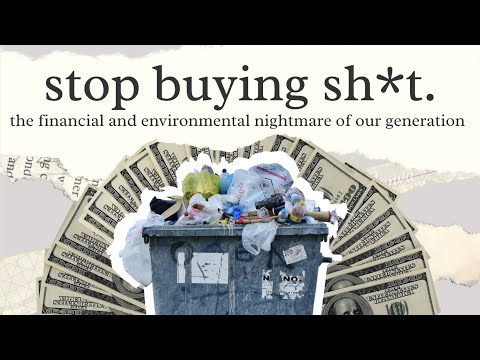 How Consumerism Ruins Our Planet and Finances