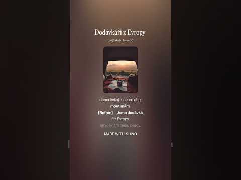 Dodávkáři z Evropy