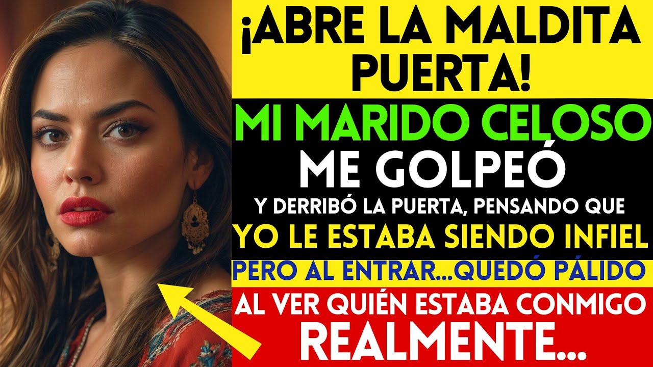 MI MARIDO CELOSO, me G0LPEÓ PENSANDO QUE YO LE ESTABA SIENDO INFIEL, PERO QUEDÓ PÁLIDO AL VER QUE...