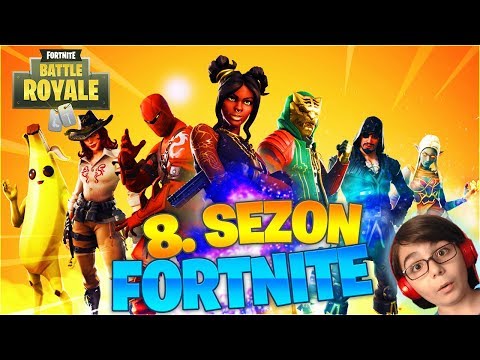 YENİ 8.SEZON GELDİ ! FORTNITE BATTLE ROYALE (Türkçe Fortnite)