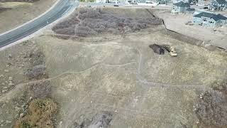 Mercer Test Pits Drone Footage South of Hidden Canyon Estates in Draper Utah | November 6, 2018