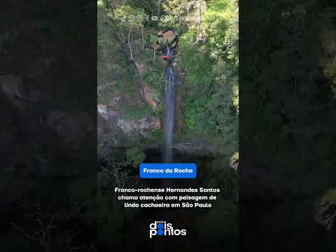 Imagens da cachoeira da Bocaina, em Analândia, impressionam
