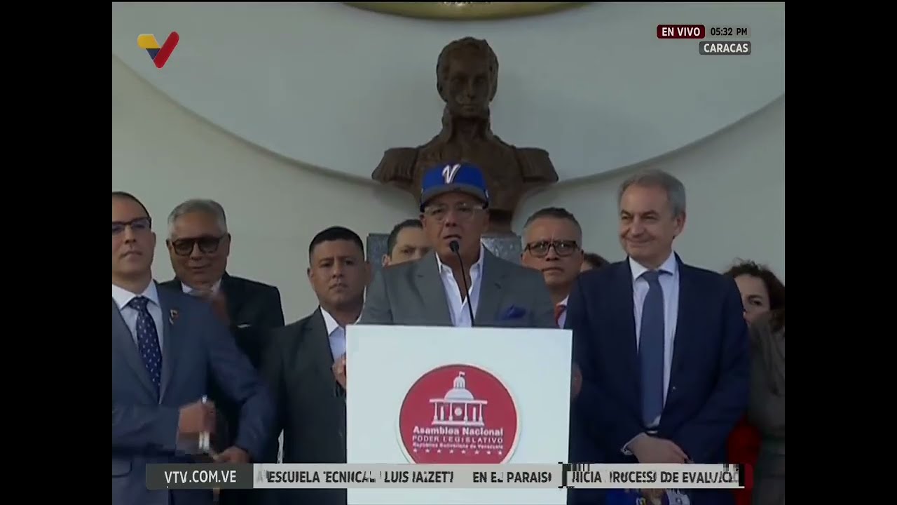 Asamblea Nacional se reúne con Rodríguez Zapatero por seguimiento a la Ley de Amnistía