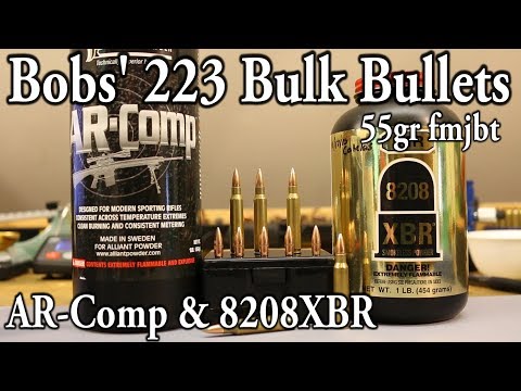 Bobs' 223 Bulk Bullets - AR-Comp and 8208 XBR