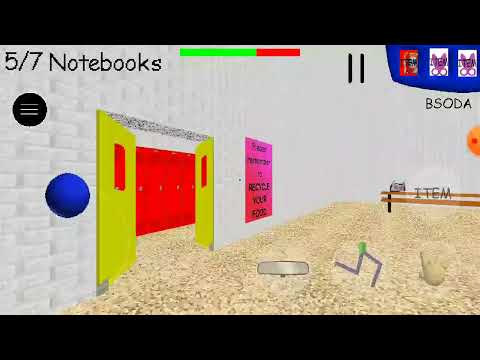 Baldi in a bathtub 1st prize helps baldi but something isn't right preset with mod menu