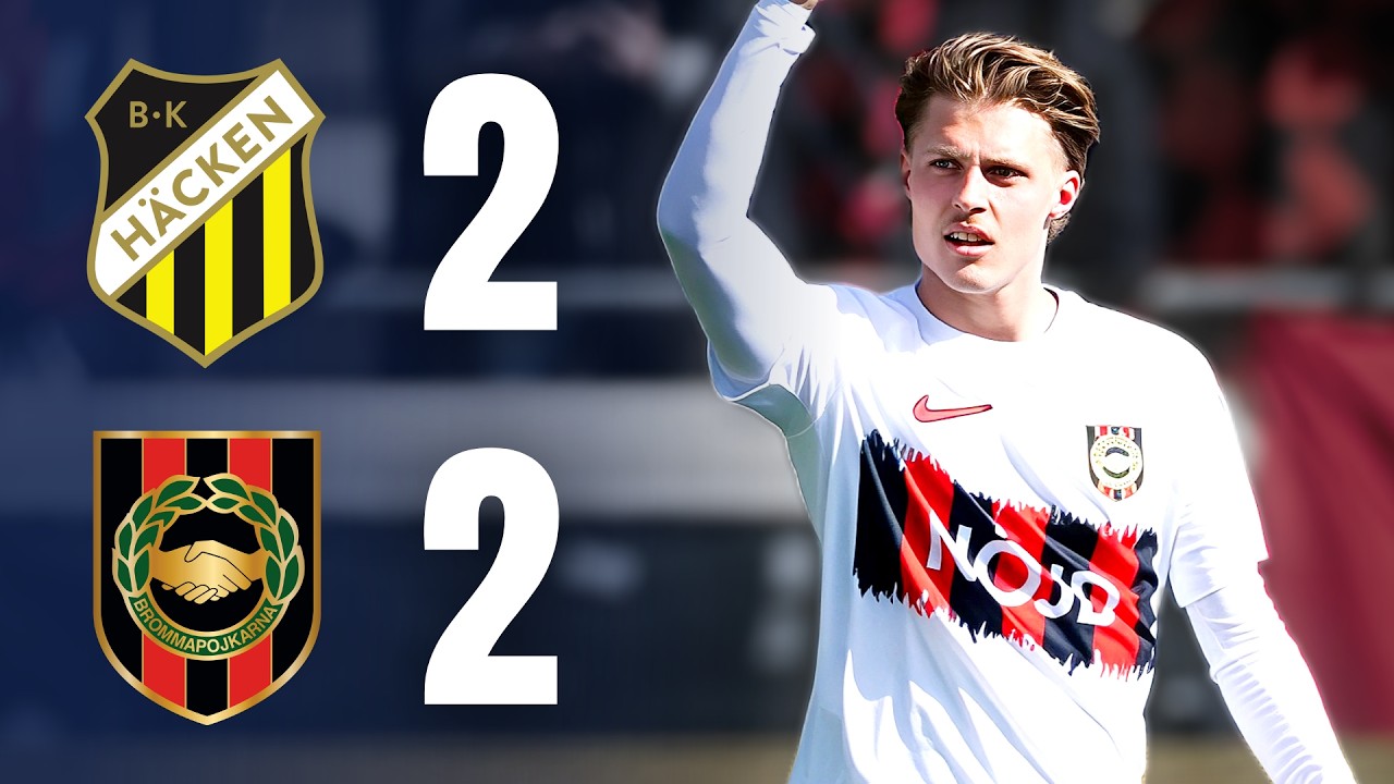 BK Häcken vs IF Brommapojkarna Highlights