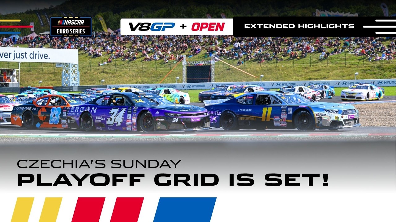 Extended TV Highlights: 2026 NASCAR GP Czech Republic Round 8