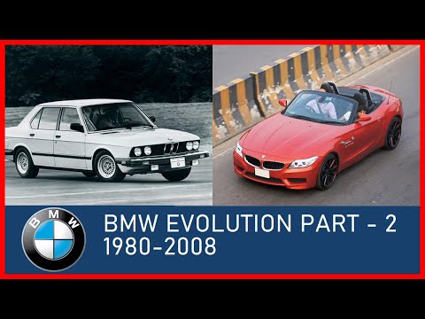 BMW Evolution 1928-2020 | Part-2 1980-2008