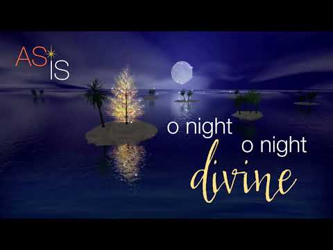 As Is - O Holy Night - Music Lyric Video online metal music video by AS IS (ALAN AND STACEY SCHULMAN)