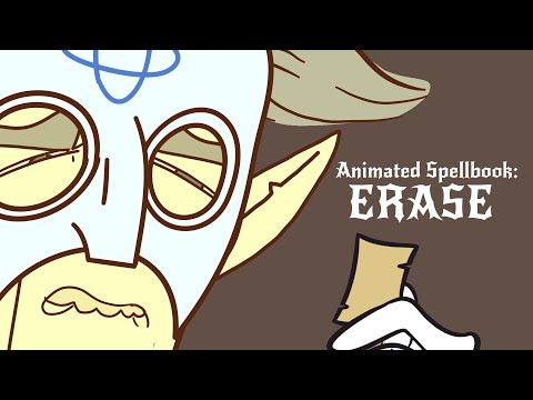 Animated Spellbook: This must be the worst D&D spell. (AD&D ERASE)