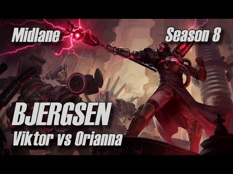 Bjergsen - Viktor vs Orianna Midlane - Season 8